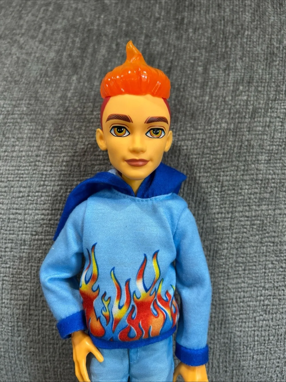 Heath Burns Monster High Scare-adise Island  Doll with Flame Hoodie